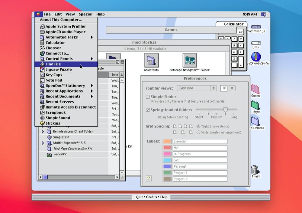 mac emulator for linux